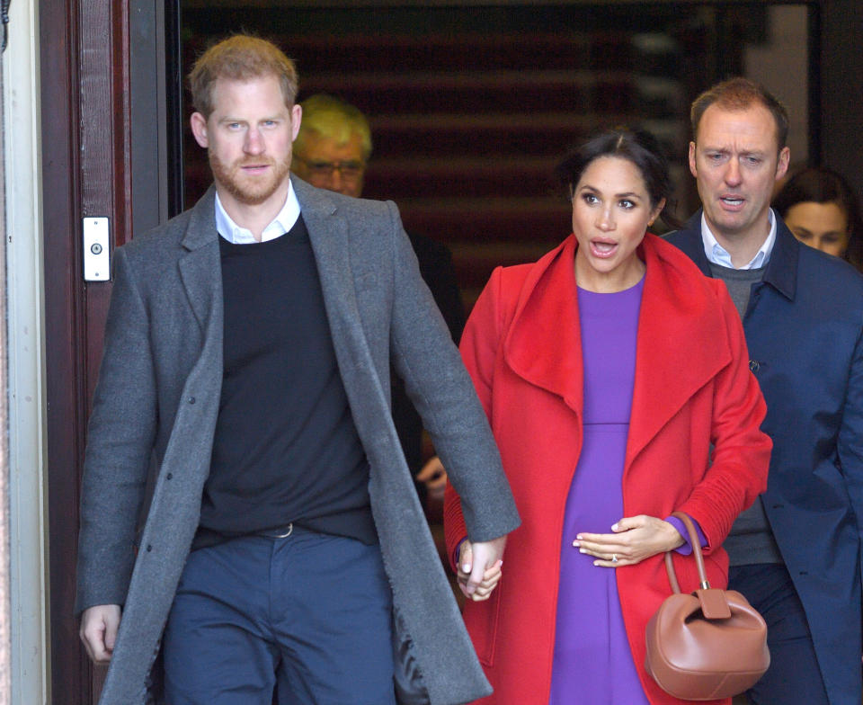 Meghan Markle reportedly is banned from having a baby shower. Photo: Getty