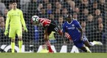 Britain Football Soccer - Chelsea v Southampton - Premier League - Stamford Bridge - 25/4/17 Chelsea's Victor Moses in action with Southampton's Ryan Bertrand Reuters / Stefan Wermuth Livepic