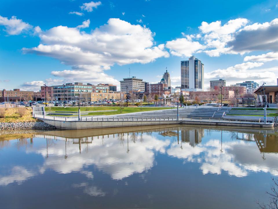 Fort Wayne, Indiana skyline