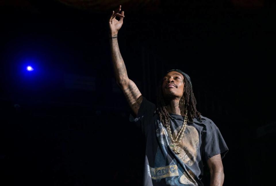 Wiz Khalifa performs at Snoop Dogg’s High School Reunion Tour on Friday, Aug. 25, 2023, at Golden 1 Center in Sacramento. Also performing before Snoop Dogg were Too $hort, Warren G, Berner and DJ Drama.