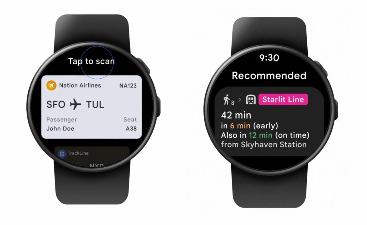 Google finally brings Wallet passes to Wear OS watches along with