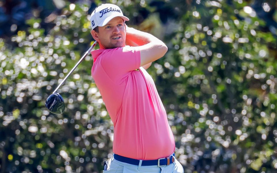 Bernd Wiesberger of Austria on the fifteenth tee during a practice round for the 2021 Masters Tournament at the Augusta National Golf Club in Augusta, Georgia, USA, 06 April 2021. The 2021 Masters Tournament is held 08 April through 11 April 2021 - ERIK S LESSER/EPA-EFE/Shutterstock 