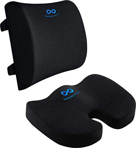 Everlasting Comfort Seat Cushion and Lumbar Support (Amazon / Amazon)