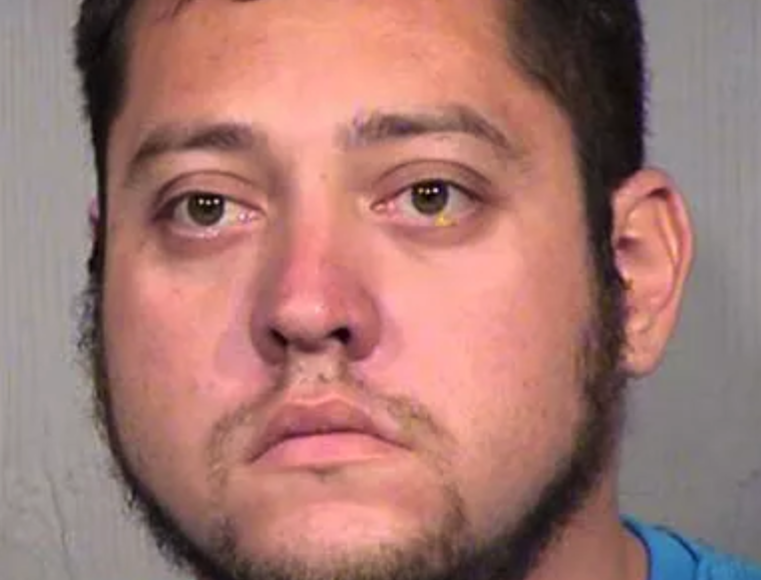 Paul Anthony Menchaca was arrested for allegedly faking Down syndrome and tricking caregivers into bathing him and changing his diaper. (Photo: Maricopa County Sheriff’s Office)