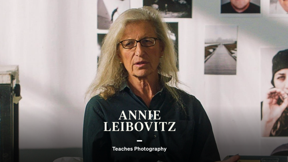 Gifts for photographers: Masterclass lesson with Annie Leibovitz