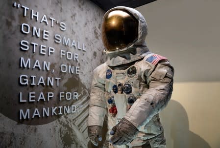 Armstrong Apollo 11 Spacesuit Unveiling at the National Air and Space Museum in Washington