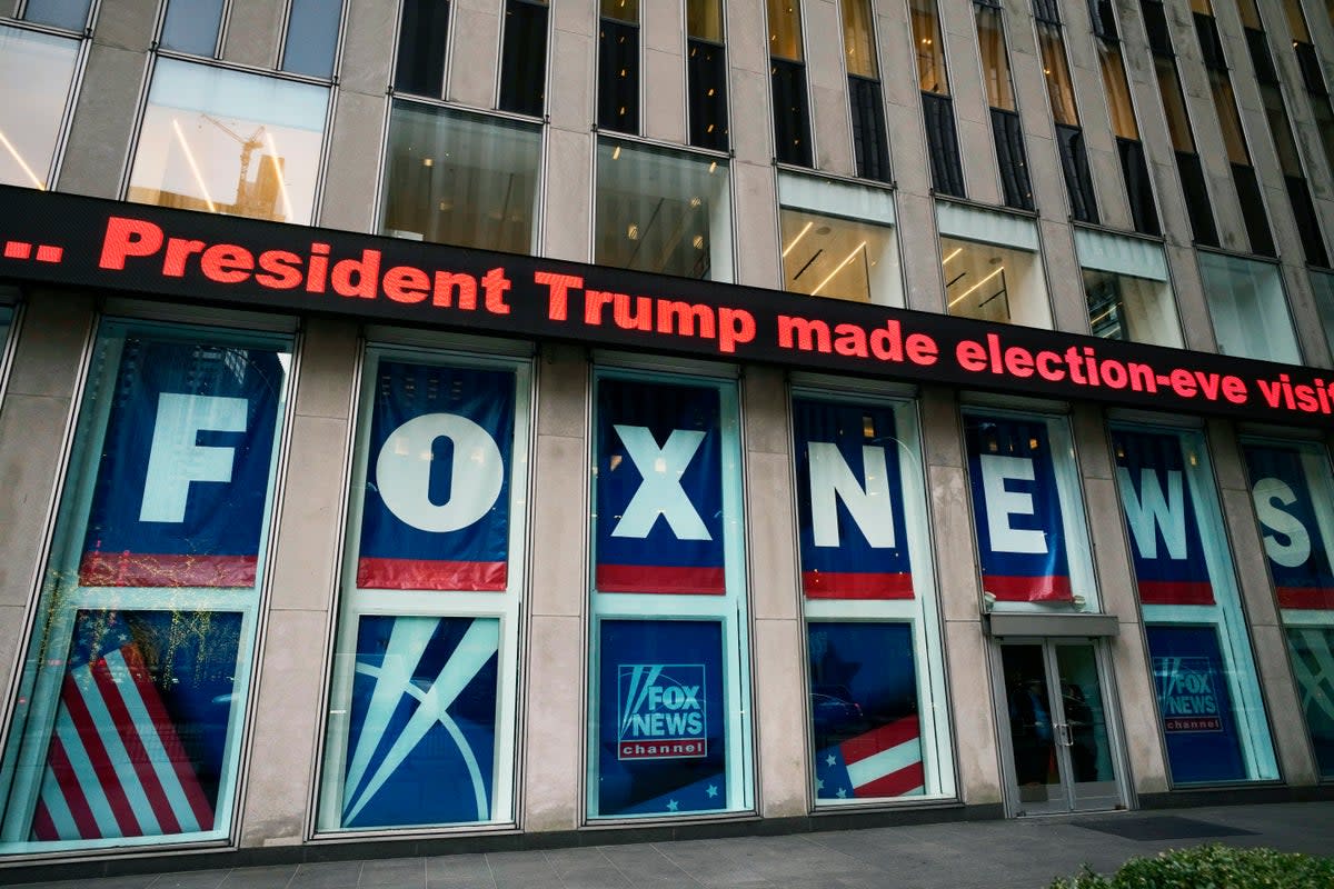Fox News headquarters in New York.  (Copyright 2018 The Associated Press. All rights reserved.)