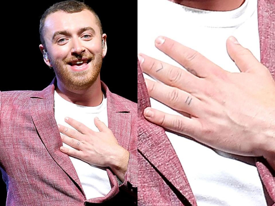 sam smith tattoo