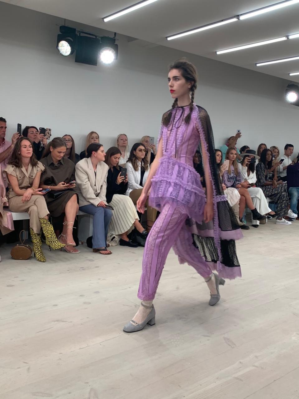 London Fashion Week: Bora Aksu Spring Summer 2020. (PHOTO: Reta Lee/Yahoo Lifestyle Singapore)