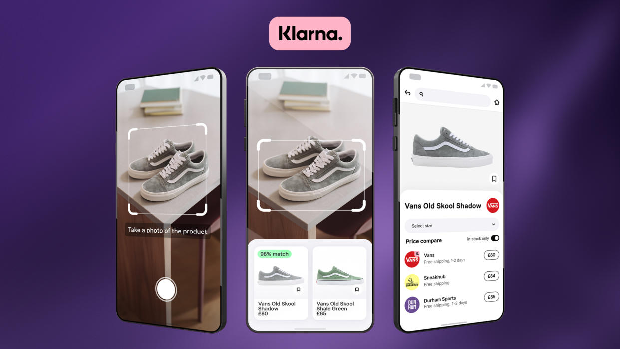 Klarna’s new offerings see the company tap into AI to expand its search and compare tools (Klarna/PA)