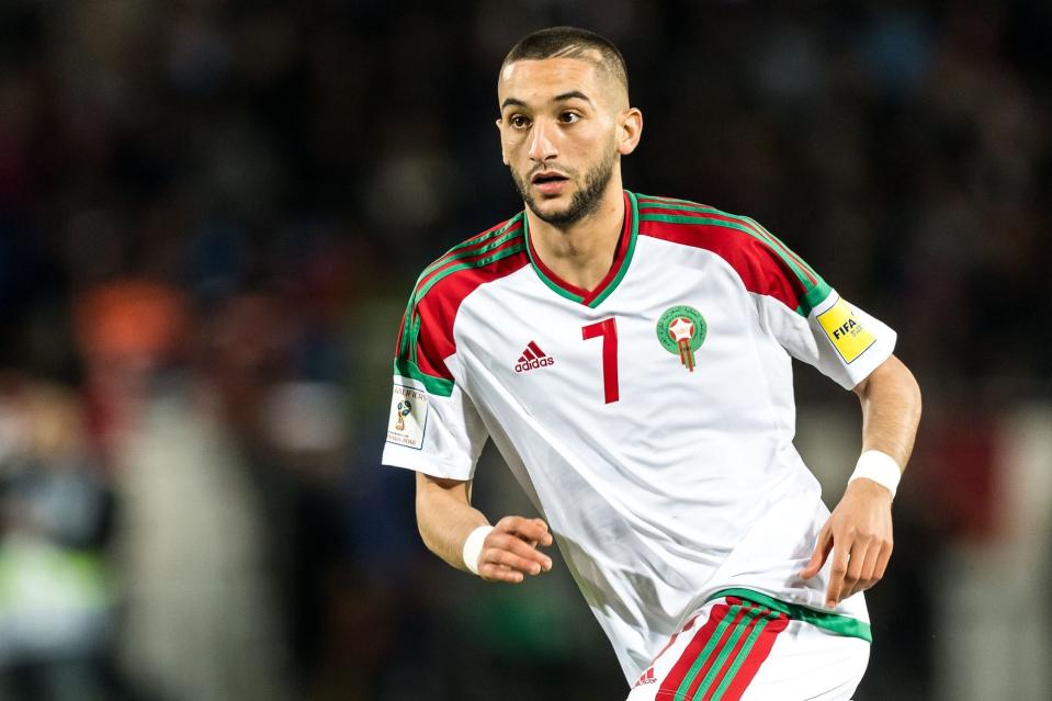 <p>Age: 25<br>Caps: 15<br>Position: Midfielder<br>Dutch-born Ziyech only swapped allegiances in 2015 but he’s found the net eight times from just 15 games already, since making his Morocco debut in 2015. </p>