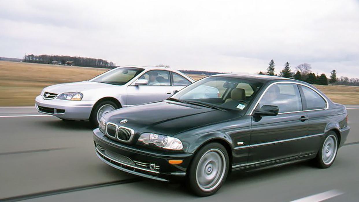 2002 acura 3 2cl vs 2002 bmw 330ci