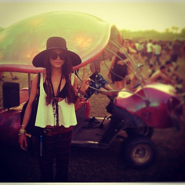 Vanessa Hudgens Coachella Looks