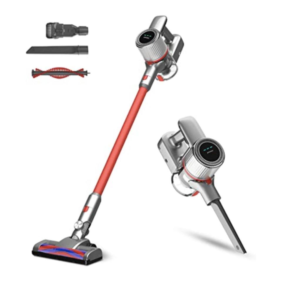 Airbot Supersonics 3.0 ( Red ) 19000Pa Cordless Handheld Stick Vacuum Cleaner. (PHOTO: Lazada)