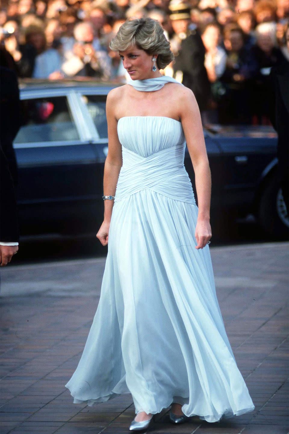 <p>Princess Diana in Catherine Walker</p>