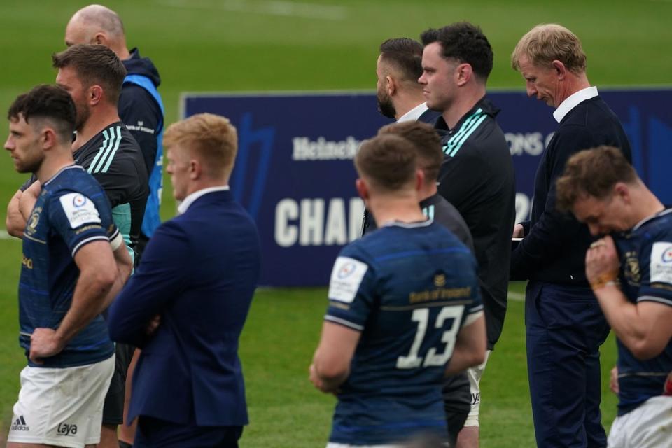 Leinster are looking to bounce back from consecutive final defeats to La Rochelle (PA Wire)