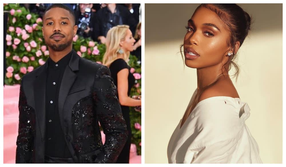 The ‘Black Panther’ actor and model Lori Harvey put an end to romance rumours by making their relationship public on Instagram. — Pictures from Instagram/Michael B. Jordan, Lori Harvey