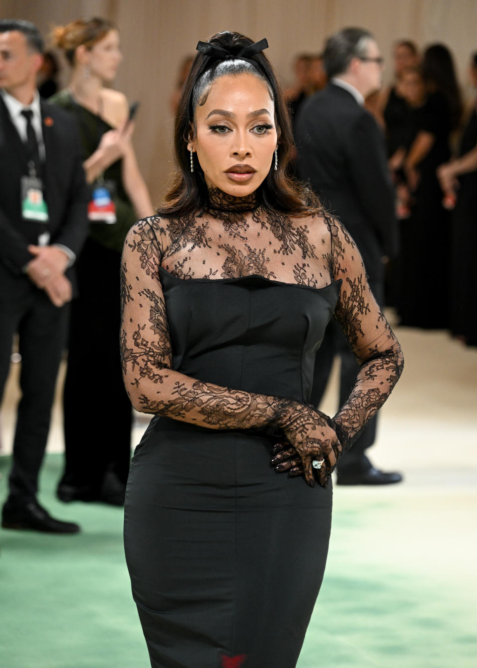 La La Anthony at the 2024 Met Gala: "Sleeping Beauties: Reawakening Fashion" held at The Metropolitan Museum of Art on May 6, 2024 in New York City.