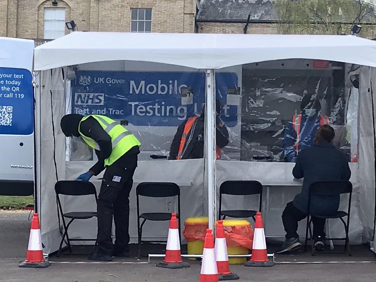 Surge testing taking place in Brockley  (PA Wire)