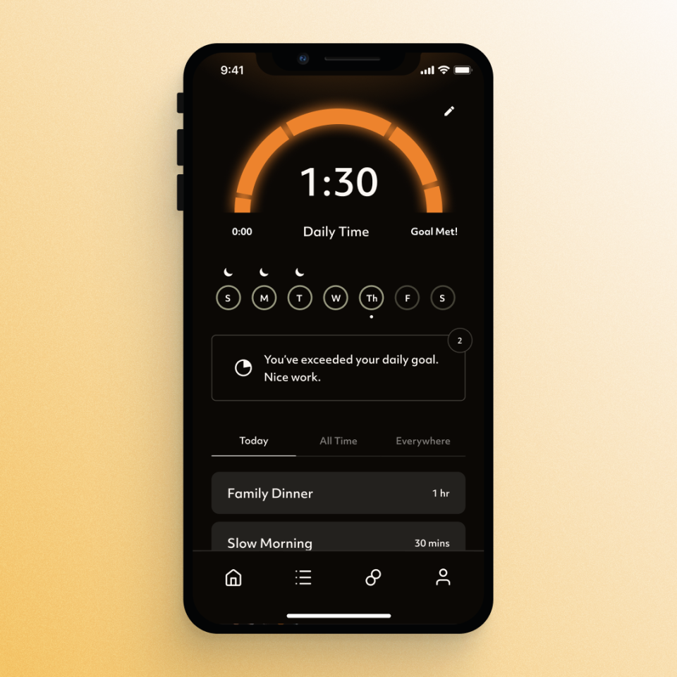 Aro was founded by Johnson City native and University of Tennessee at Knoxville alumnus Heath Wilson. The device automatically tracks time away from your phone while charging it.