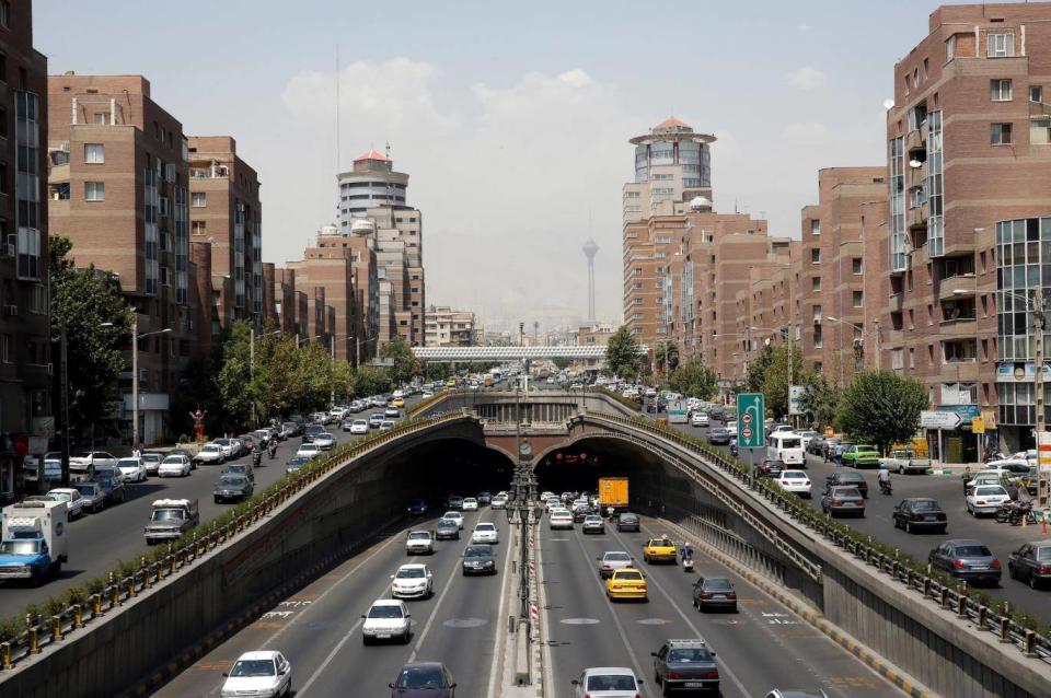 A highway in Tehran (EPA)