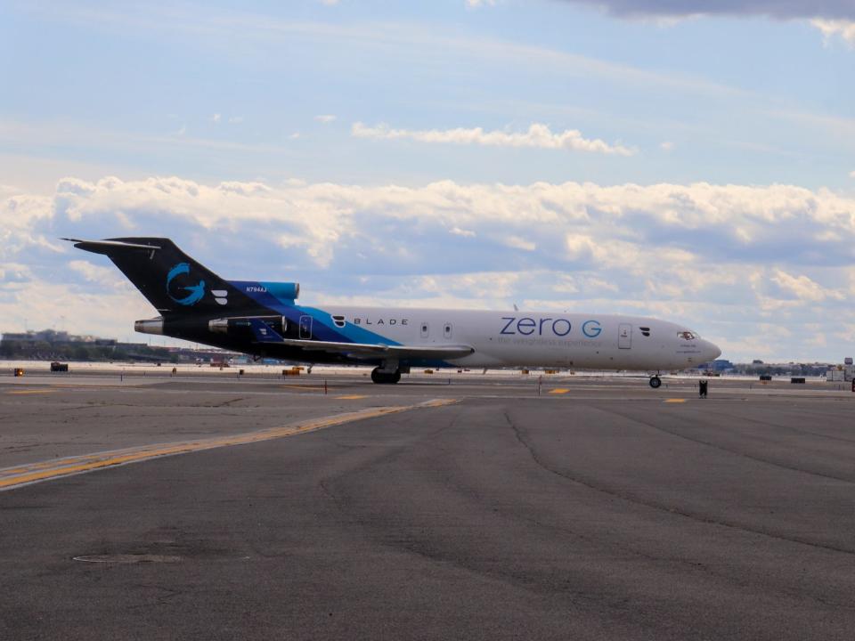Zero G Experience Boeing 727