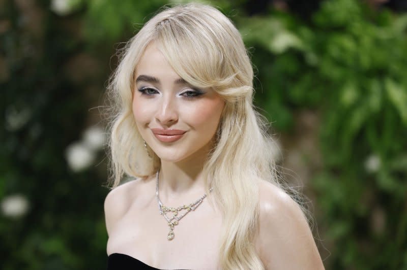 Sabrina Carpenter joined Jake Gyllenhaal and Bowen Yang in a teaser for "Saturday Night Live" and released five new versions of her single "Espresso." File Photo by John Angelillo/UPI