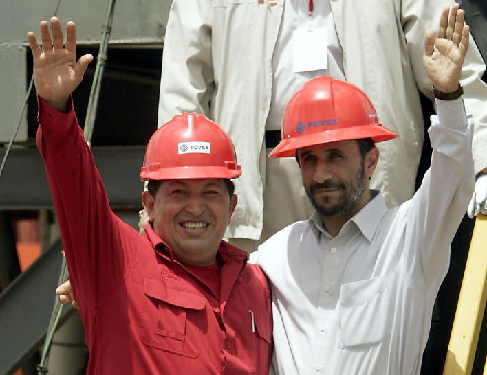 Amistades polémicas de Chávez