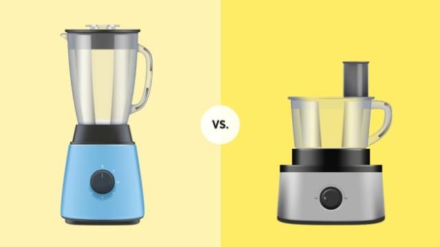 Blender Vs. Food Processor: What's The Difference?