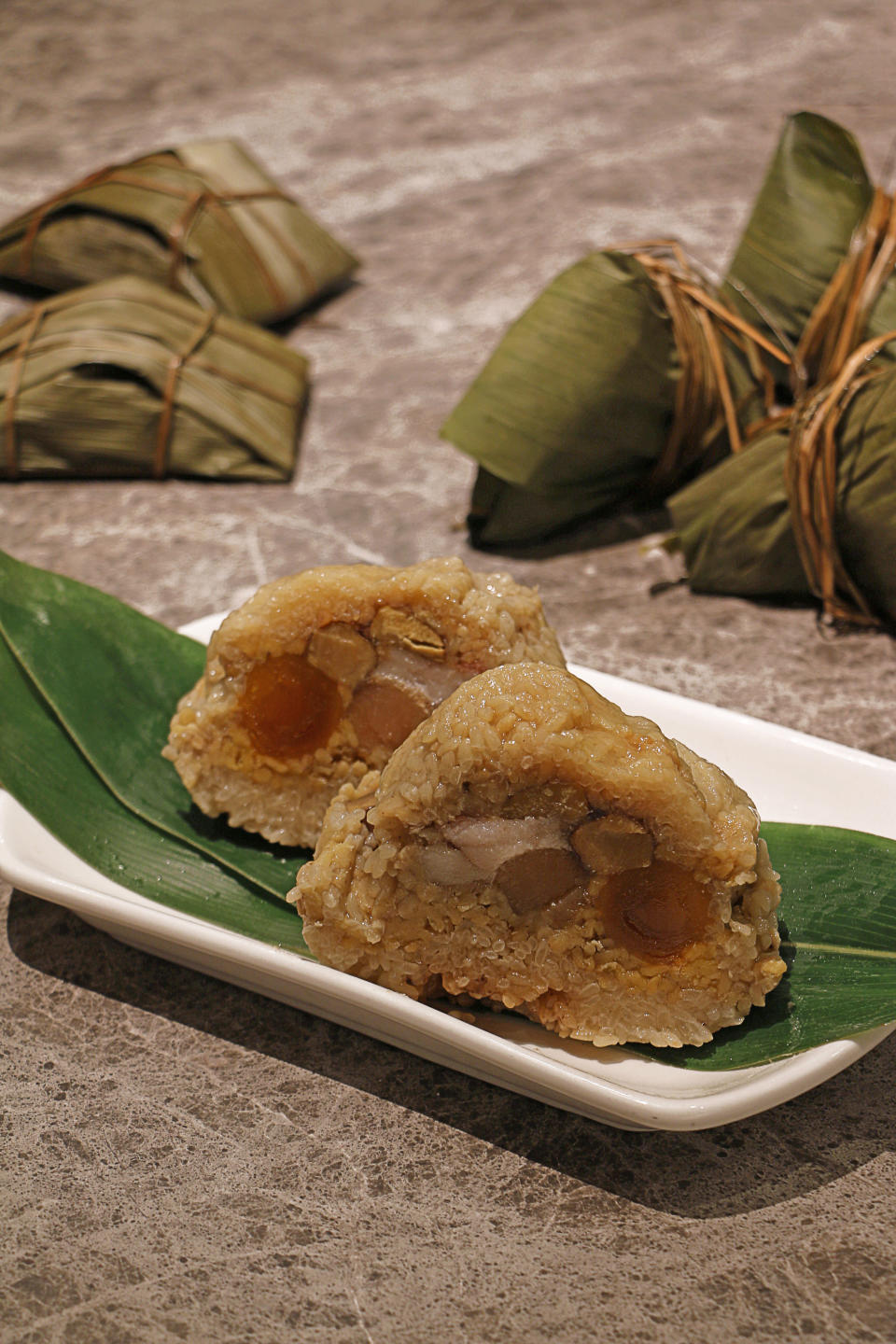 Rice dumplings. (PHOTO:Hua Ting)