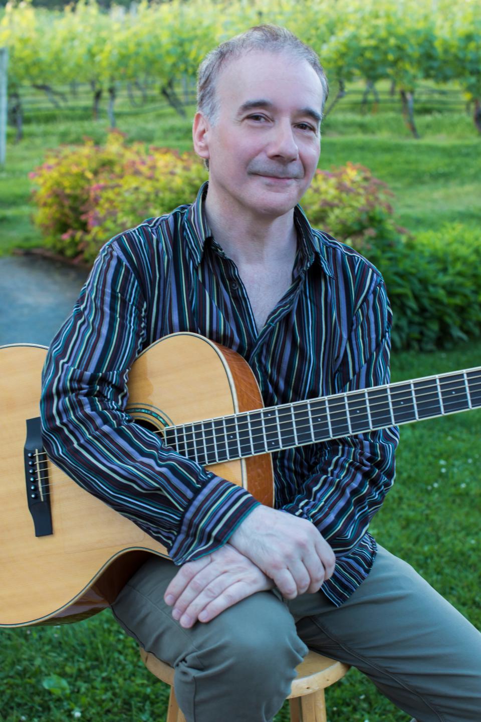 Guitarist Gregg Sullivan will give an acoustic performance "From The Beatles to Stevie Wonder" at 2 p.m. Saturday at Truro Public Library.