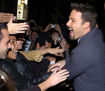 Ben Affleck at the LA premiere of Paramount's Paycheck