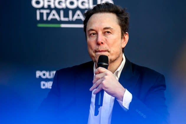 Elon Musk, who is talking a lot about immigration lately. - Credit: Antonio Masiello/Getty Images