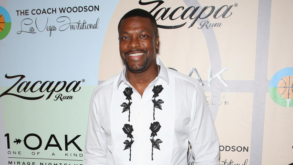 LAS VEGAS, NV - JULY 10:  Actor/comedian Chris Tucker attends the Coach Woodson Las Vegas Invitational red carpet and pairings party at 1 OAK Nightclub at The Mirage Hotel & Casino on July 10, 2016 in Las Vegas, Nevada.