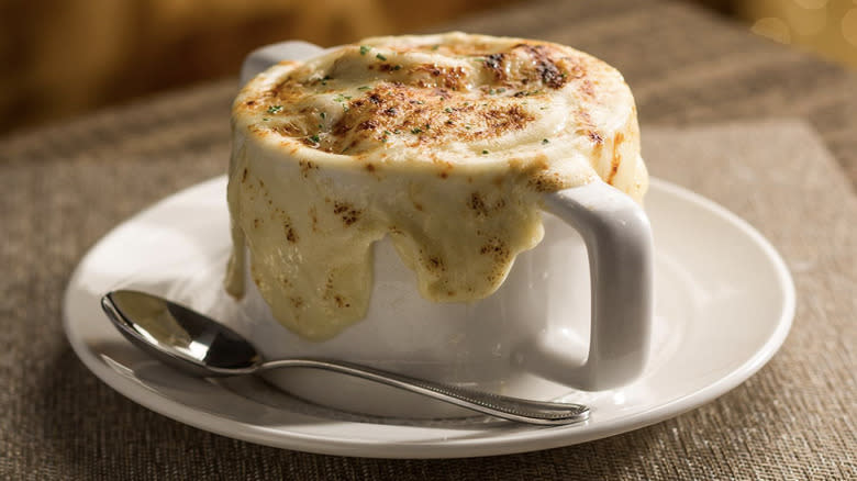 Capital Grille French onion soup