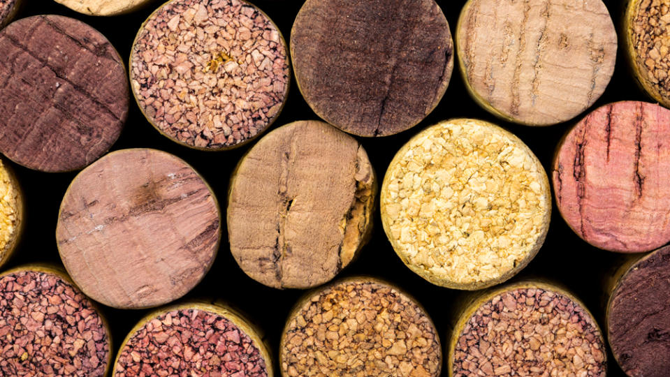 wine cork types