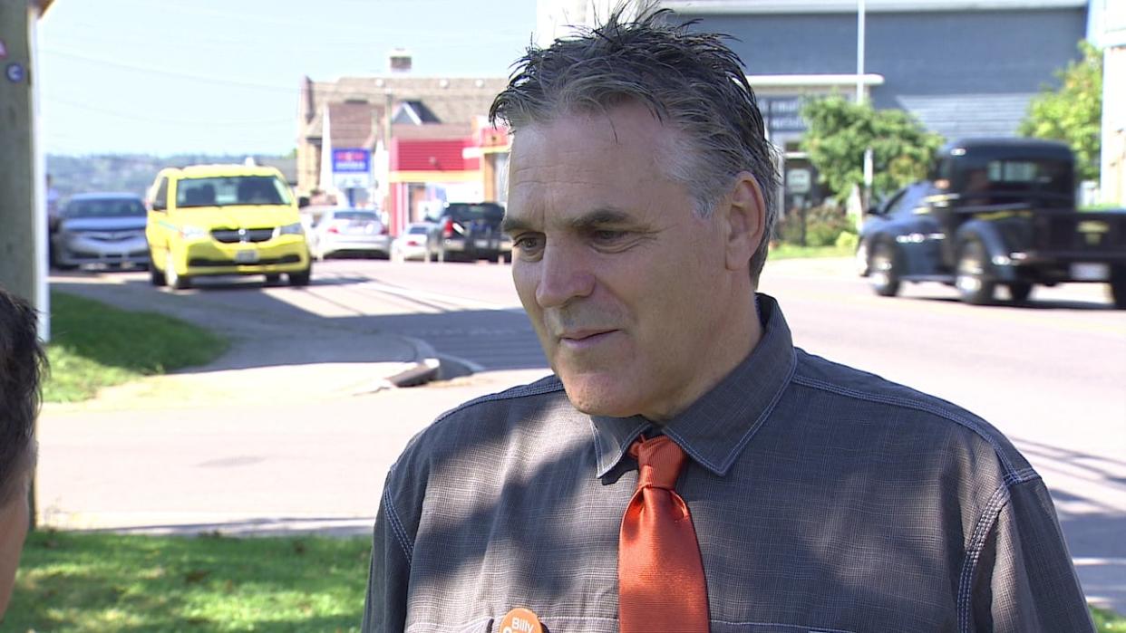 Billy Cann, shown in 2015, has announced he will seek the Conservative nomination in Cardigan. (CBC - image credit)