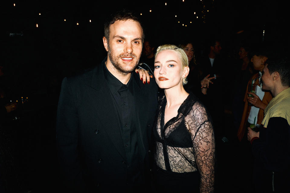 <br>Sabato De Sarno and Julia Garner