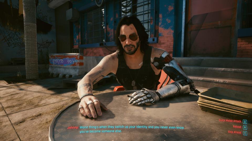 Cyberpunk 2077 screenshots.