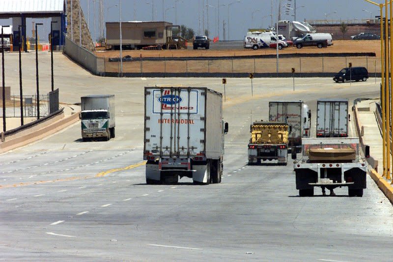 On January 1, 1994, the North American Free Trade Agreement between Canada, Mexico and the United States, took effect. File Photo by Joe Mitchell/UPI