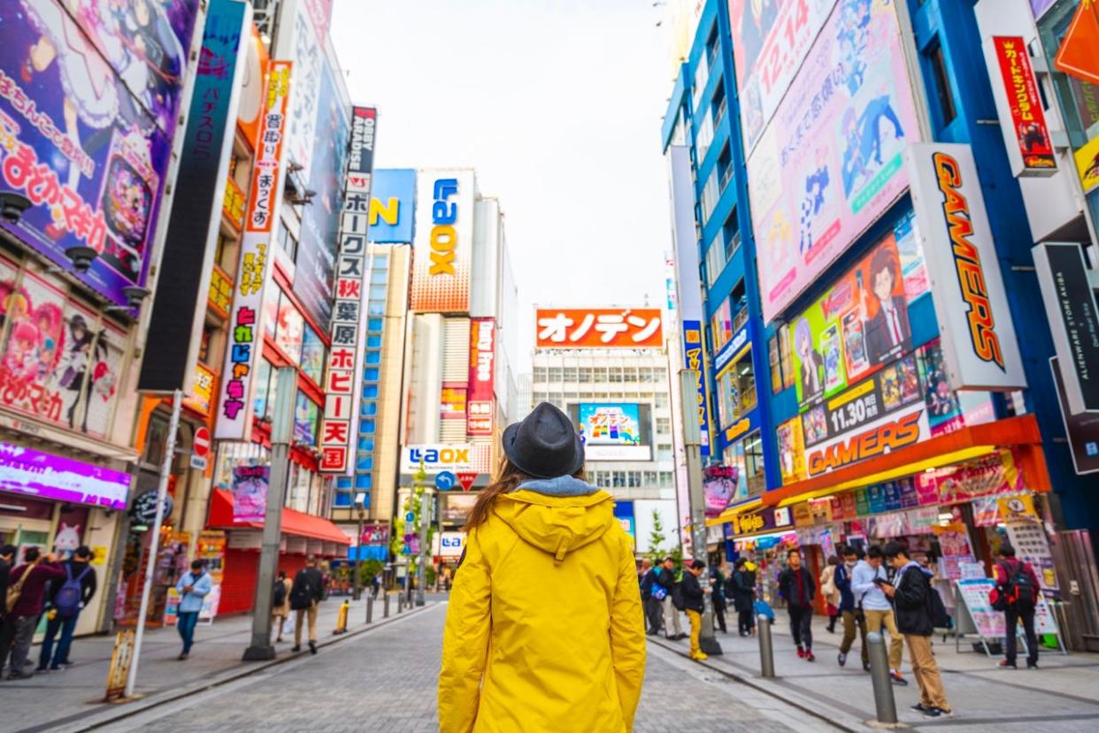 Woman in Japan