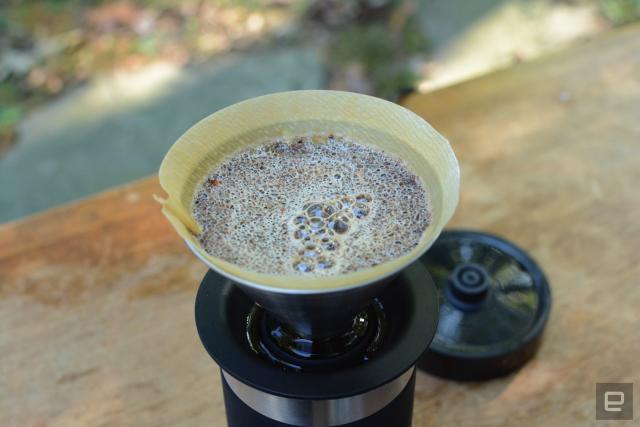 The Pakt Coffee Kit is a nearly perfect pour-over solution for travel