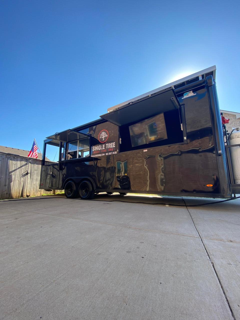 Single Tree BBQ started off as a food truck, traveling around Middle Tennessee and serving food from parking lots. They specialize in low and slow-cooking meat. All of the recipes are easy and prepared from scratch.