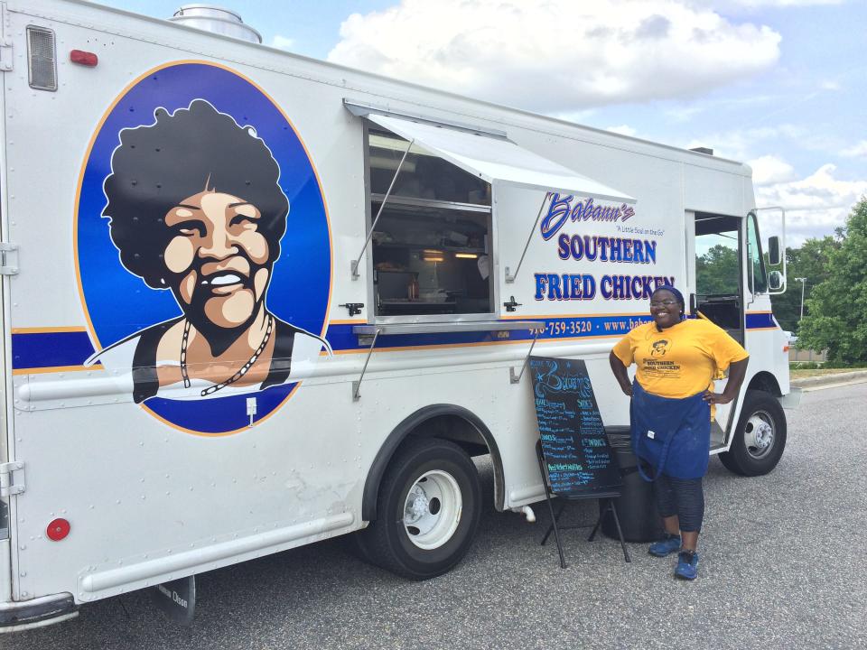 Barnisha Ragin-Graham owner of Babann's Southern Fried Chicken, which she named after her mother, Barbara Ann.