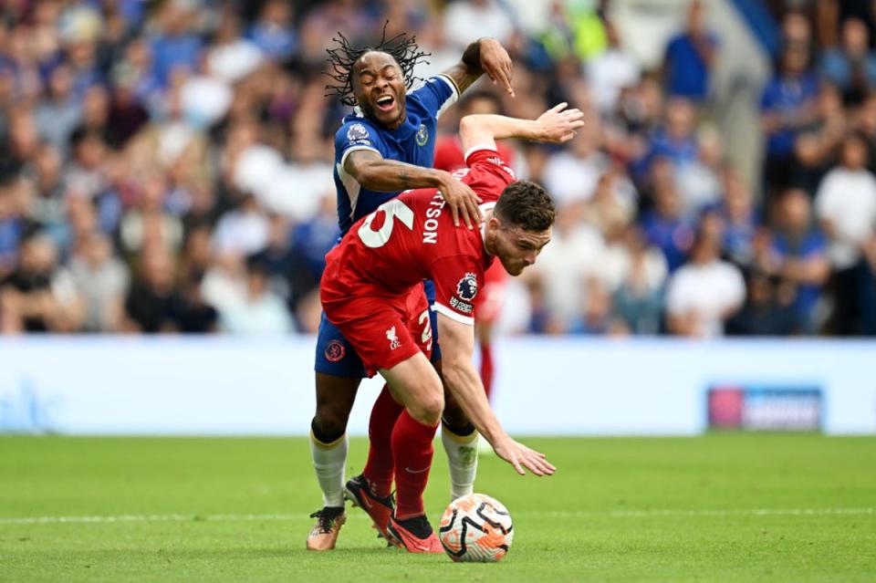 Sterling and James gave Robertson a tough test. (Getty Images)