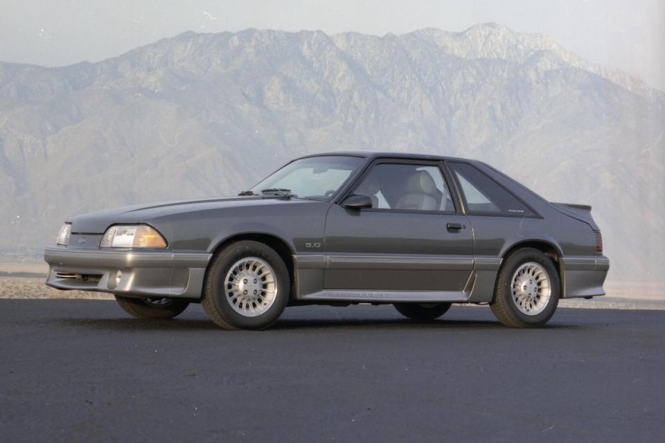 <p>1989 Ford Mustang GT</p>