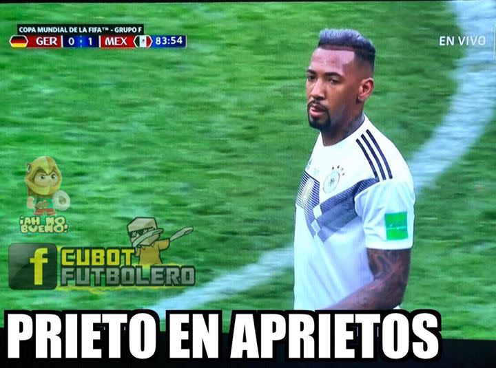 Memes Alemania vs México