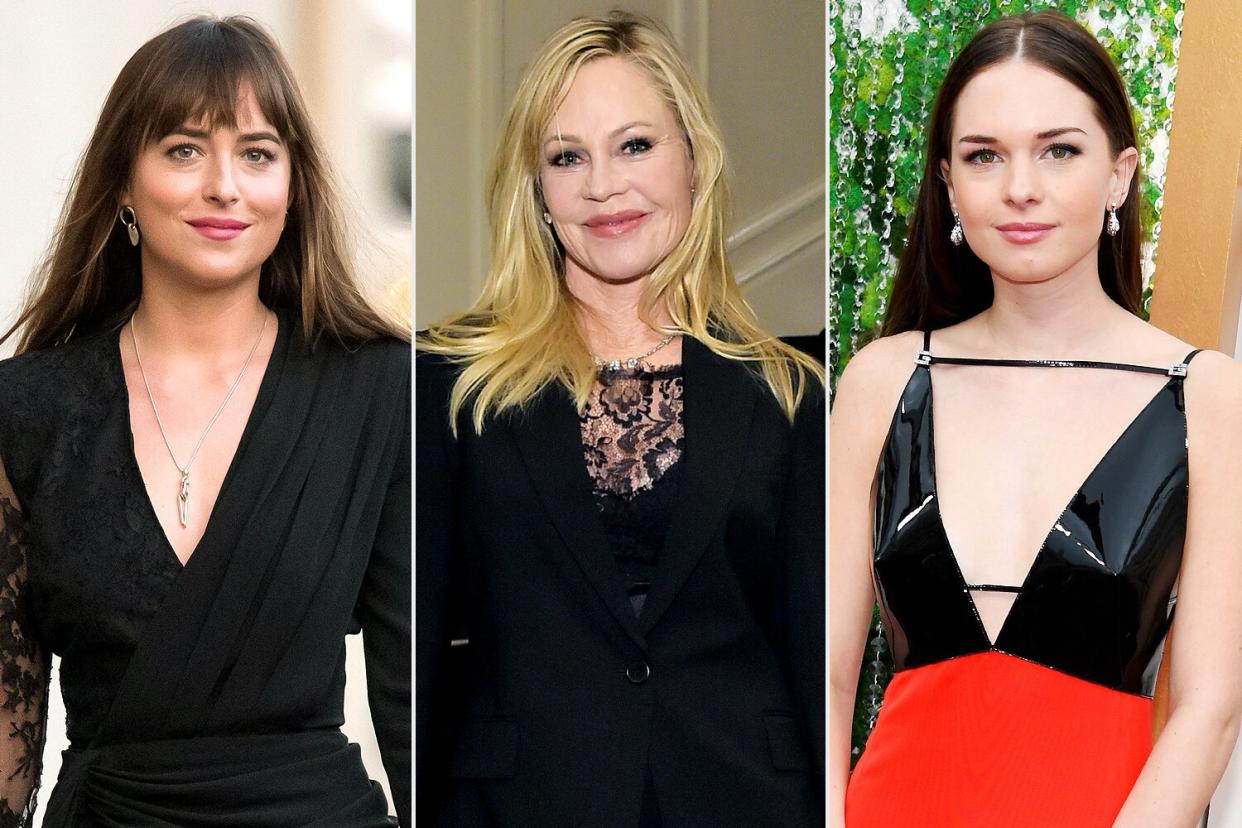 Melanie Griffith, Dakota Johnson, Stella Banderas