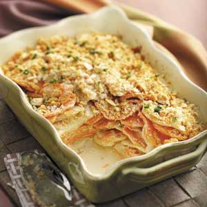 Dijon Scalloped Potatoes