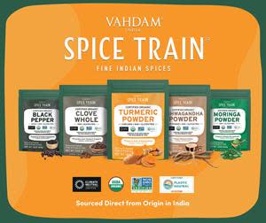 Le plus récent ajout à la famille Vahdam, Spice Train.